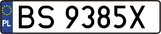 BS9385X