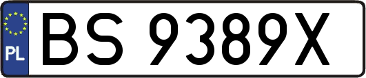 BS9389X
