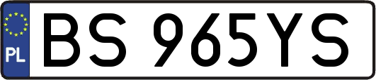 BS965YS