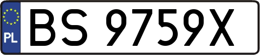 BS9759X