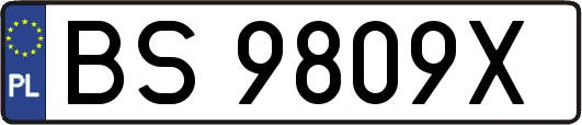 BS9809X