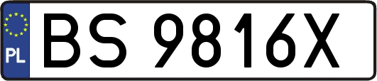BS9816X