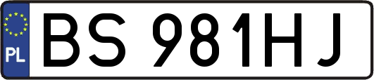 BS981HJ
