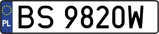 BS9820W