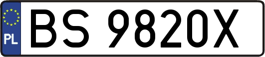 BS9820X