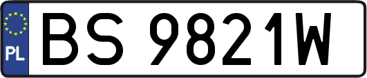 BS9821W