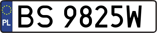 BS9825W
