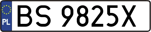 BS9825X