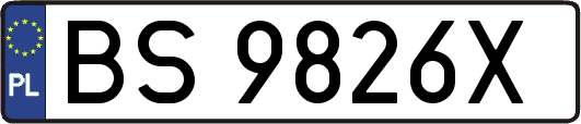 BS9826X