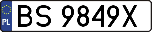 BS9849X