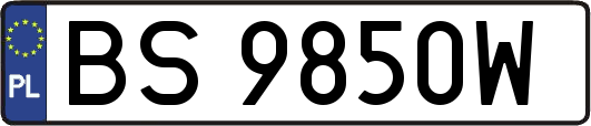 BS9850W