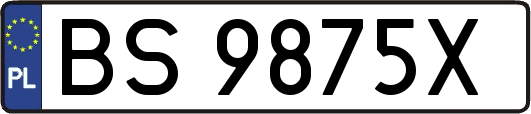 BS9875X