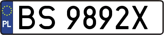 BS9892X