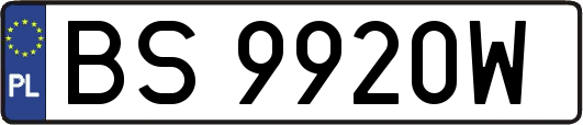 BS9920W