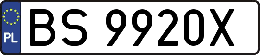 BS9920X