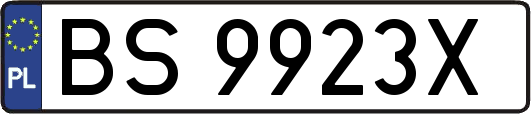 BS9923X