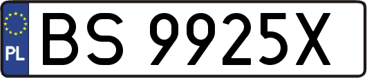 BS9925X