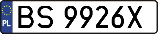 BS9926X