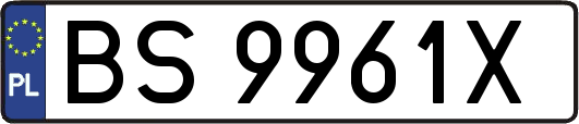 BS9961X