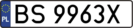 BS9963X