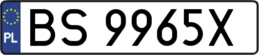 BS9965X