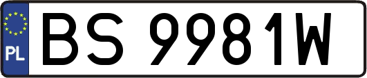 BS9981W