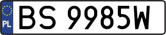 BS9985W