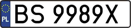 BS9989X