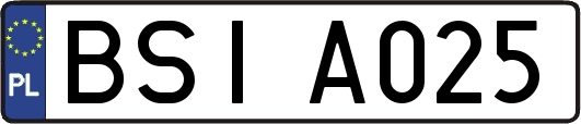 BSIA025