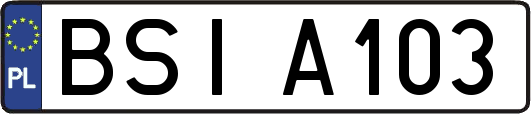 BSIA103