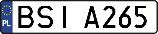 BSIA265