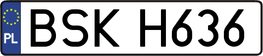 BSKH636