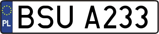 BSUA233