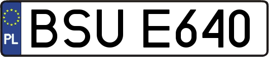 BSUE640