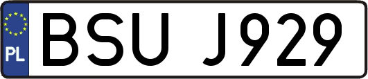 BSUJ929