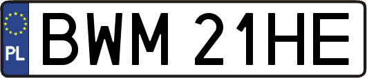 BWM21HE