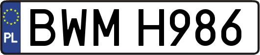 BWMH986