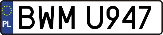 BWMU947