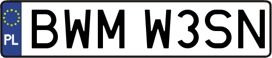 BWMW3SN