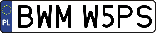 BWMW5PS