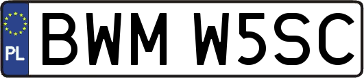 BWMW5SC