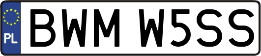 BWMW5SS