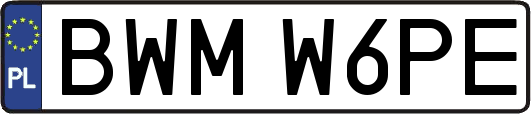 BWMW6PE