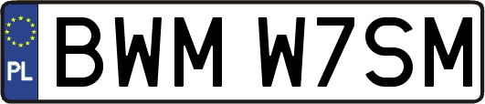 BWMW7SM