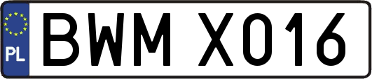 BWMX016
