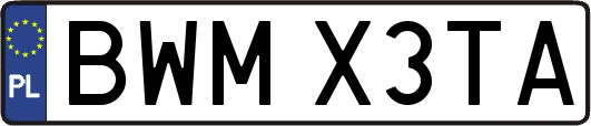 BWMX3TA