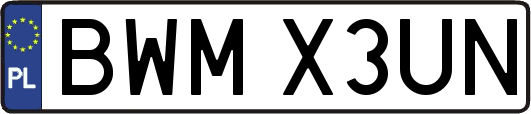 BWMX3UN