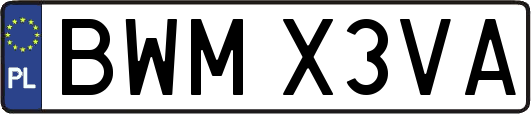 BWMX3VA