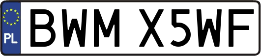 BWMX5WF