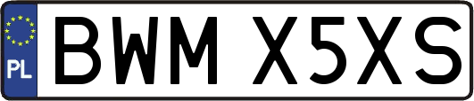 BWMX5XS